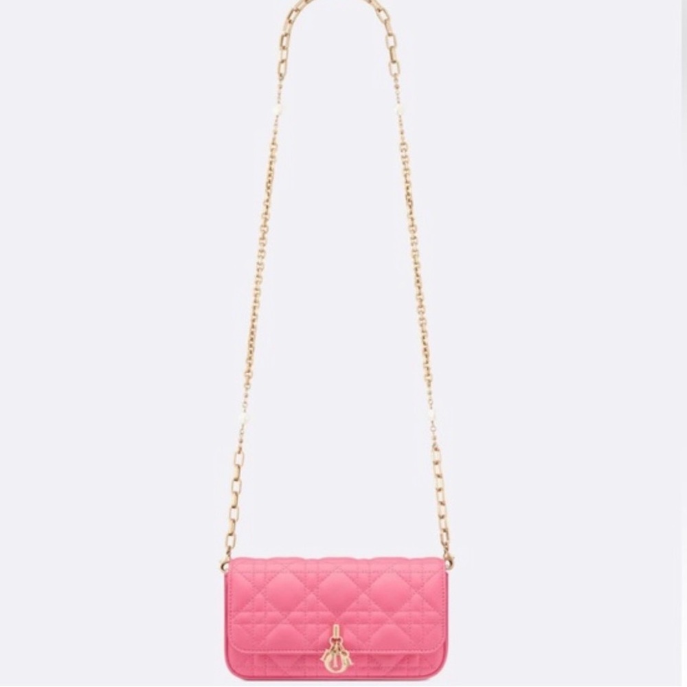 NWT Dior Dioriviera - My Dior Candy Pink Lambskin Bag